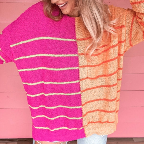 Color Block Sweater - Picture 3 of 5